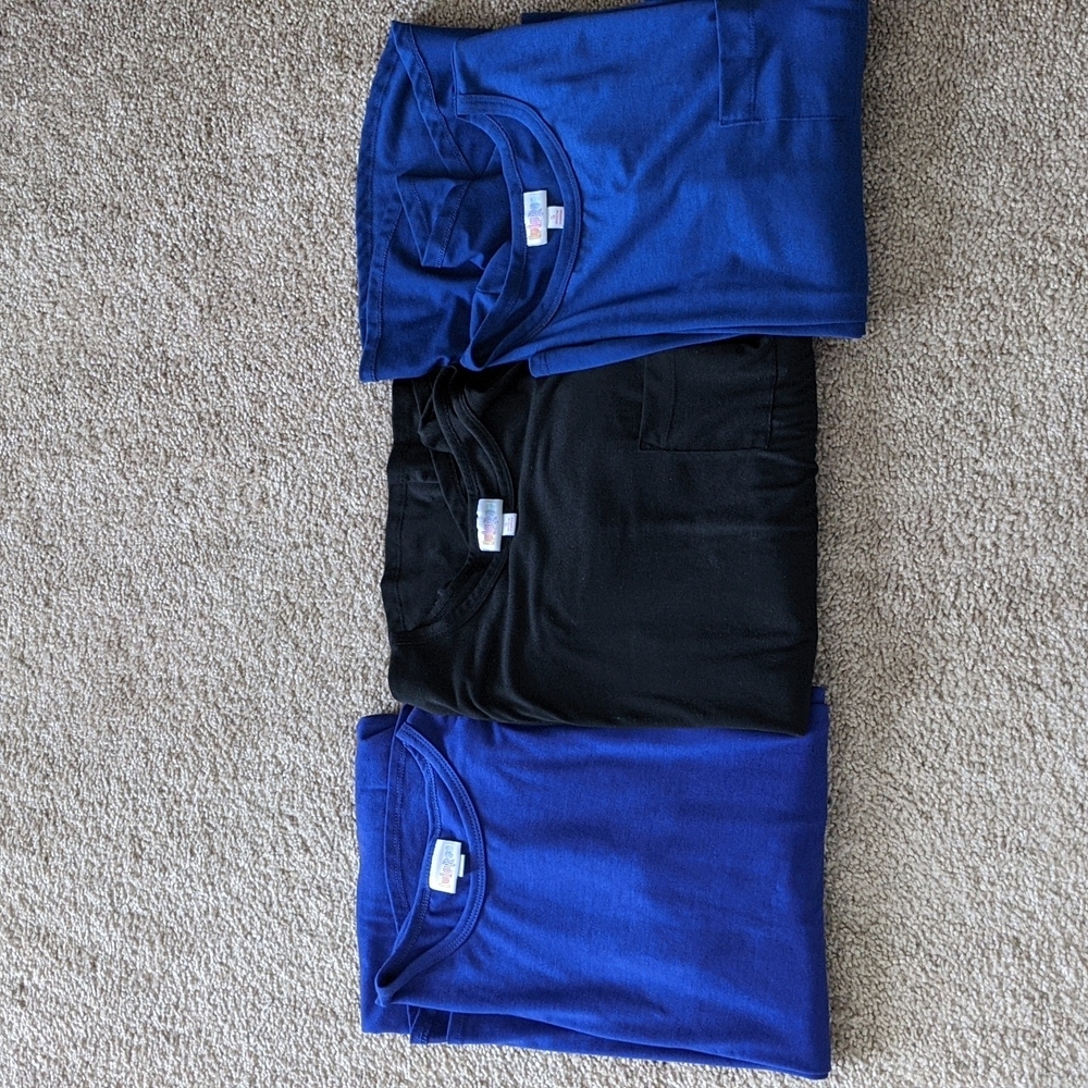3 luluroe dresses, 2 Carly's 1 maxi long